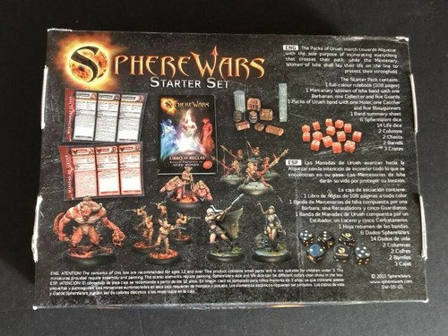 Tabletop - Sphere Wars - Starter Set - 14 Miniatures + Rules, Dice and Terrain - Picture 2 of 4