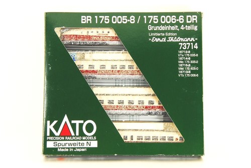 Kato Spur N 73714 BR175 005-8/175 006-6 DR Grundeinheit, 4-teilig LE super selten | Zustand: Used