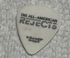 The All-American Rejects Guitar Pick Concert Tour Band Stage Plectrum RUBY AAR