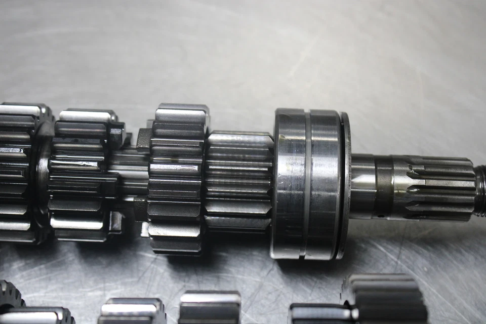 02-03 KAWASAKI NINJA ZX9R MOTOR TRANSMISIÓN ENGRANAJES TRANNY Foto 3 de 4