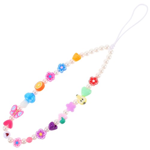 Beaded Mobile Phone Hanging Chain Cell Charm Wrist Strap Lanyard - 第 7/12 張圖片