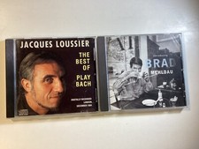 2 Jazz CDs Jacques Loussier Best of Play Bach&Introducing Brad Mehldau Free Ship