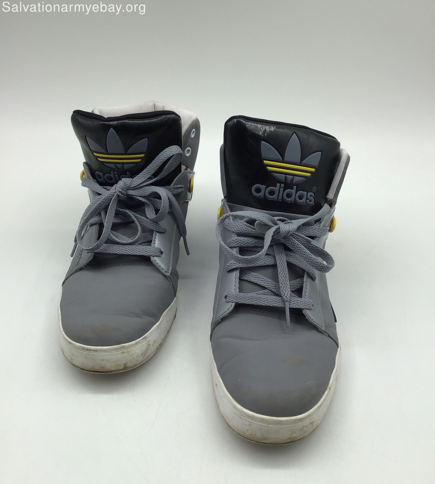 MEN'S RARE ADIDAS ORIGINALS HIGH TOP SNEAKERS SIZE 10.5 ART G66624