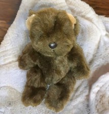 America Wego Brown Sable Teddy Bear Plush Stuffed Animal 1982 Vintage 12 inch