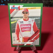 2020 Donruss Racing Michael Annett Green /99 Card #62 TA273
