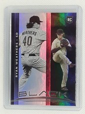 Ryan Weathers 2021 Chronicles Black - #7 RC - San Diego Padres
