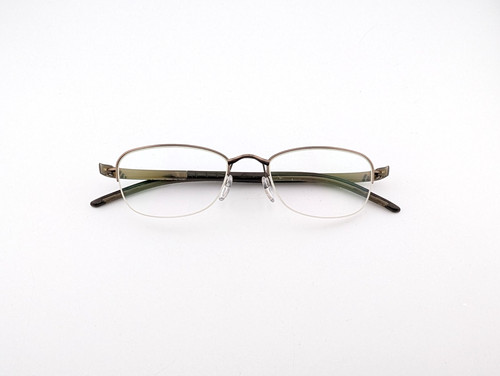 Adidas Eyeglasses, Frames Only, Austria, a575 40 6060, 50-18-140, Metal, Bronze