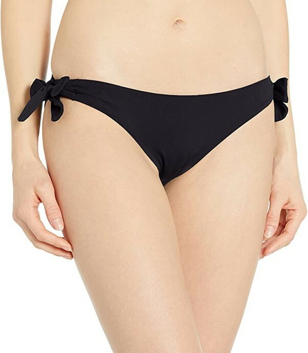 Seafolly Women's Loop Tie Side Hipster Bikini Bottoms, Black. 16 UK