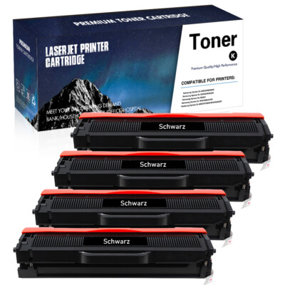 4 XXL Toner Kompatibel für HP CF280A 80A CF 280 A 80 A CF280 A CF 280A M401A Set