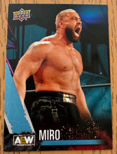 Miro Upper Deck AEW 2021 Trading Card #9 Rusev WWE Pro Wrestling Base Rusev