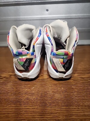 WORN Nike Lebron 12 EXT “Prism” Size 10 748861-900 NO BOX | eBay