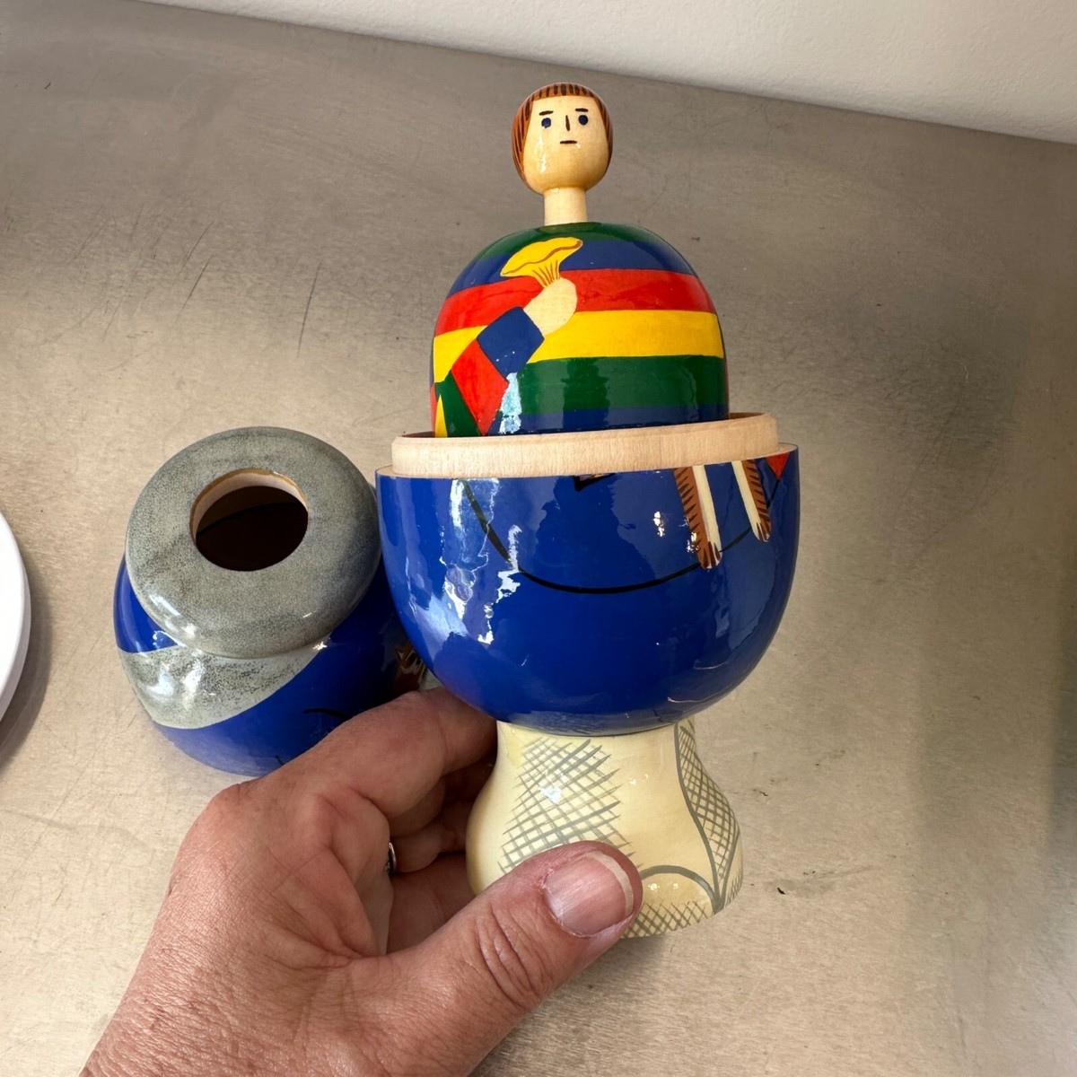 その他 salakauppa HEAD MATRYOSHKA COMPANY Salakauppa Company Matryoshka Nesting Doll Finnish Goods 4
