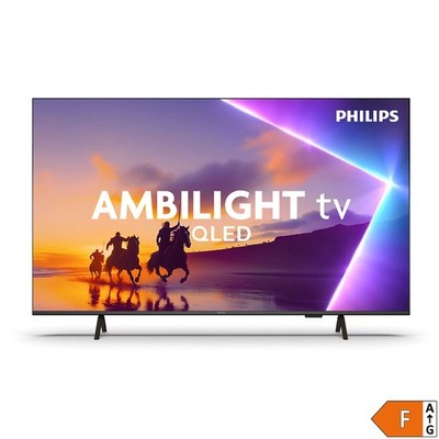 Philips 55PUS8450/12  4K QLED Smart TV, Ambilight WLAN Schwarz