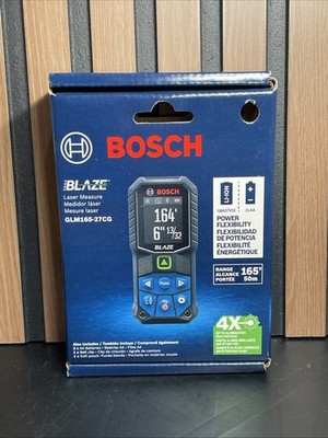 Bosch Blaze Glm165-27cg Green 165 Ft. Laser Measure - Bluetooth (3695)