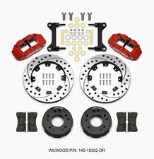 Wilwood Narrow Superlite 6r Front Kit Fits 12.19in Drilled Red 63-87 C10 W