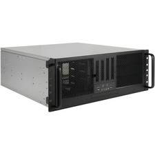 Inter-Tech 4U-47045, Rack, Server-Gehäuse, schwarz