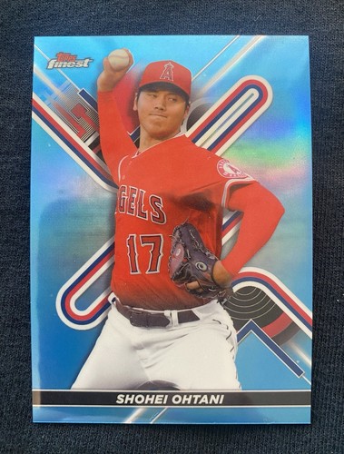 2022 Topps Finest #28 Shohei Ohtani Angels