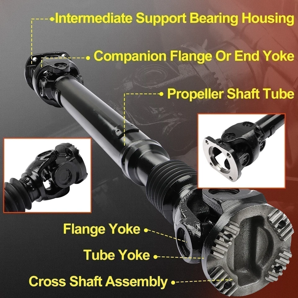 Front Drive Shaft Driveshaft For 2003-13 Dodge Ram 2500 3500 Diesel Auto 4WD US - Image 2 of 4