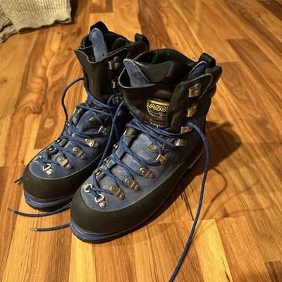 Asolo AFS Evoluzione Mountaineering Boots Men's EU 42 US 9 Vibram Sole Ice Climb