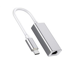 Type C To Ethernet Rj45 Cable USB External Network Card LAN Adapter No Flicker f