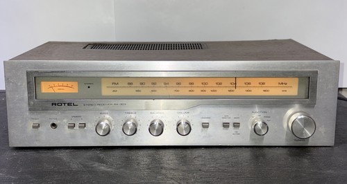 Rotel RX-303 Stereo Receiver Tested Working But Selling As Is For Parts 70s Acts