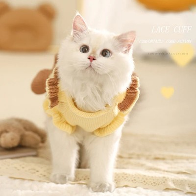 Cat Clothes Cute Dress Winter Kitten Kitten Ragdoll Warm Winter Pet Sweet | eBay Cat Clothes Cute Dress Winter Kitten Kitten Ragdoll Warm Winter Pet Sweet | eBay
