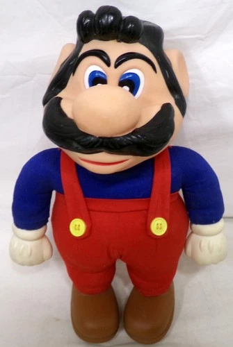 Vintage 1989 Applause Nintendo NES Super Mario Bros 12" Stuffed Animal Figure