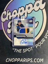 2021-22 Upper Deck Premier Scott Perunovich Rookie Auto Patch /249 #AR-PE