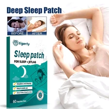 CAN'T SLEEP? 60PCS ALL NATURAL SLEEP AID PATCHes for Men & Women, Deep Sleep Pad