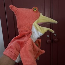 AURORA WORLD PTERODACTYL DINOSAUR HAND Puppet 10"T, 16"W PLUSH STUFFED ANIMAL...