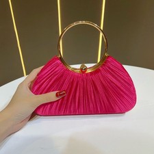 New ladies handbag dinner bag, party bag circular hand-held bag