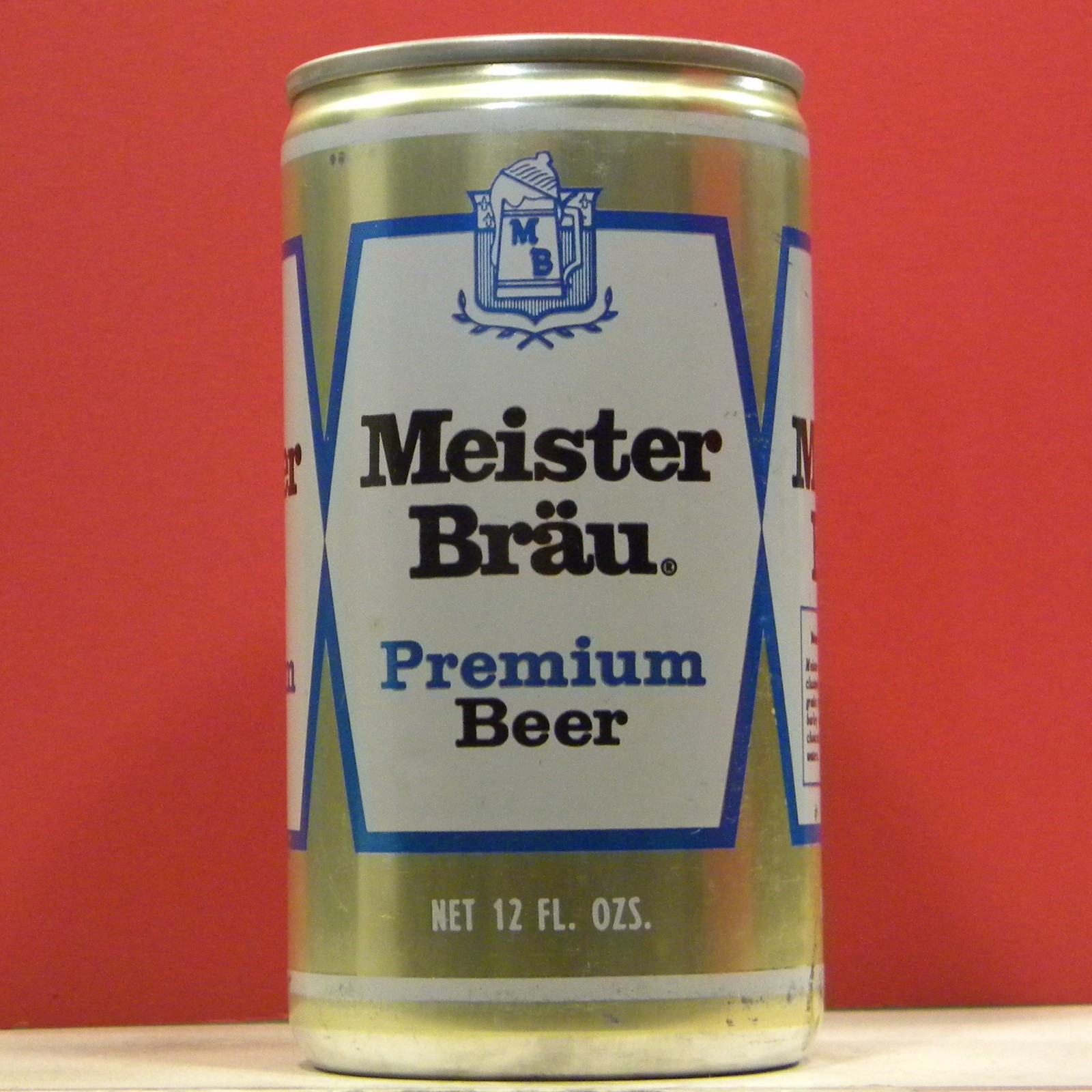 Meister Brau Premium Beer 12 oz Can Miller Milwaukee Wisconsin Only 30D B/O H/G