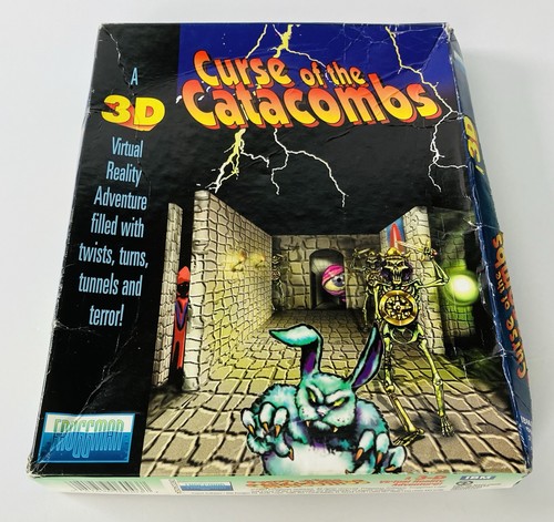 Curse Of The Catacombs IBM (1) Disc And Box And Manual Included, Please Read! - Picture 21 of 23