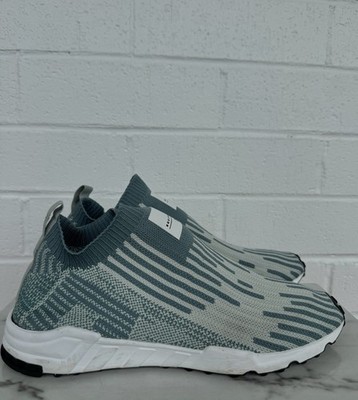 adidas EQT Support Sock Primeknit Low Top Slip-On Gray/Green BY4516
