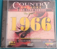 1966 Country KARAOKE CHARTBUSTER CDG CB80097 REEVES JAMES HAGGARD