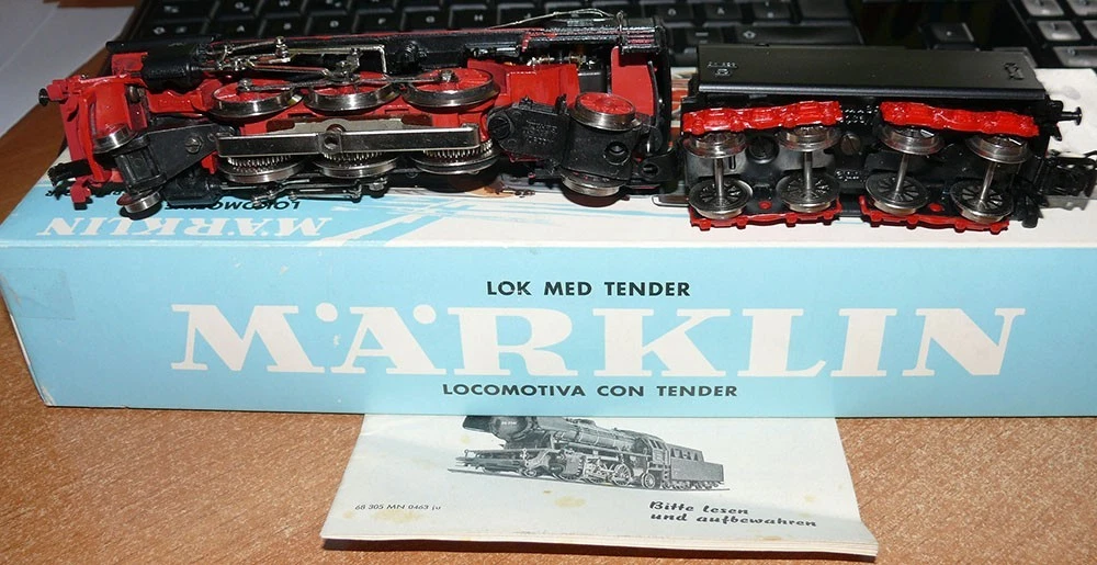 Märklin 3005 , Dampflok der DB , BR 23, neu ,Ovp Bj 61