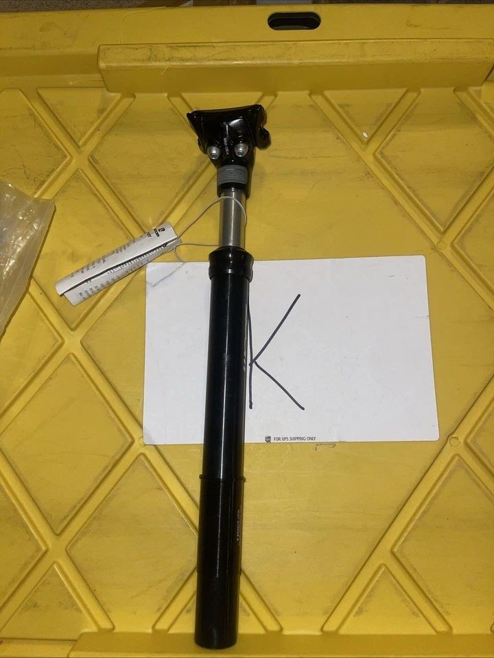 Zoom Suspension Seatpost 30.9mm Black Alloy Bicycle Seat Post Shock H2024 ISO-C - Image 3 of 4