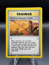 Pokémon TCG- Pokemon Breeder Fields 62/64 Neo Revelation 2000, Uncommon on eBay