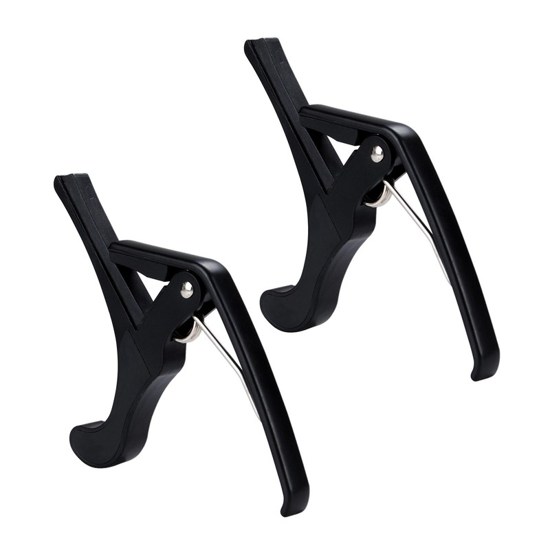 Guitar Capo Tune Clamp Accessories for Acoustic Electric Guitar Ukulele 2 Packs