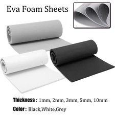 1-10mm EVA Foam Sheets – Sound-Absorbing Craft Material for Cosplay & Models