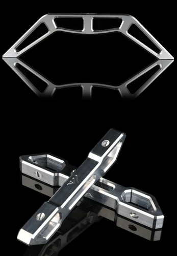 Mellow CNC VzBot Griff Backer Versteifung aus Aluminium für 2WD AWD Vz235 Vz330