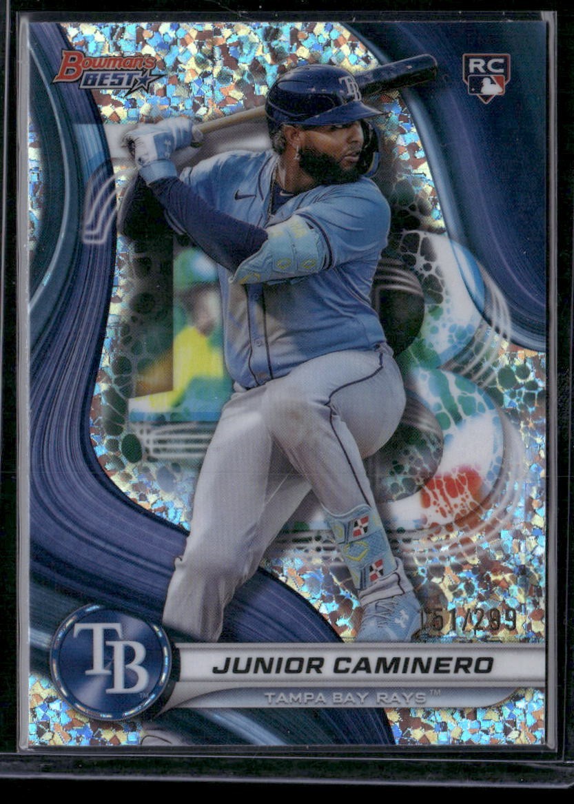 2024 Bowmans Best Junior Caminero RC Mini-Diamond Refractor 151/299