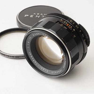 Pentax Asahi Super Takumar 55mm f/1.8 Frühmodell M42 Bajonett Objektiv