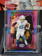 2025 Panini Certified - Certified Stars Ladd McConkey #CST-LMY Mirror Purple...