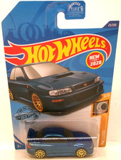 2020 HOT WHEELS 1:64 HW TURBO 1/5 BLUE '98 SUBARU IMPREZA 22B STi-VERSION