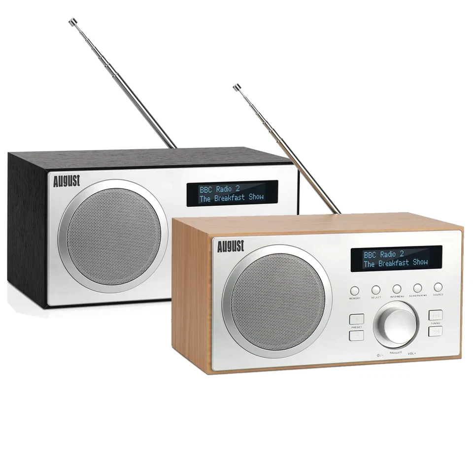 Digitalradio DAB DAB+ FM UKW Radiowecker Bluetooth Netzbetrieb Lautsprecher USB - Bild 1 von 1
