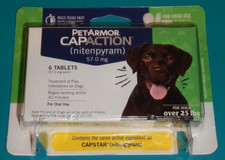 Pet Armor Capaciton flea treatment dogs oral over 25 lbs.