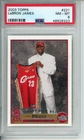 2003-04 Topps LeBron James #221 Draft Pick #1 Rookie RC PSA 8 Cavaliers