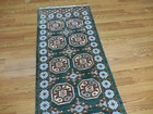 Turkish Oushak,Geometric Multicolored Rug,Handmade Bohemian Bokara Rug 2.2x8 — photo 10