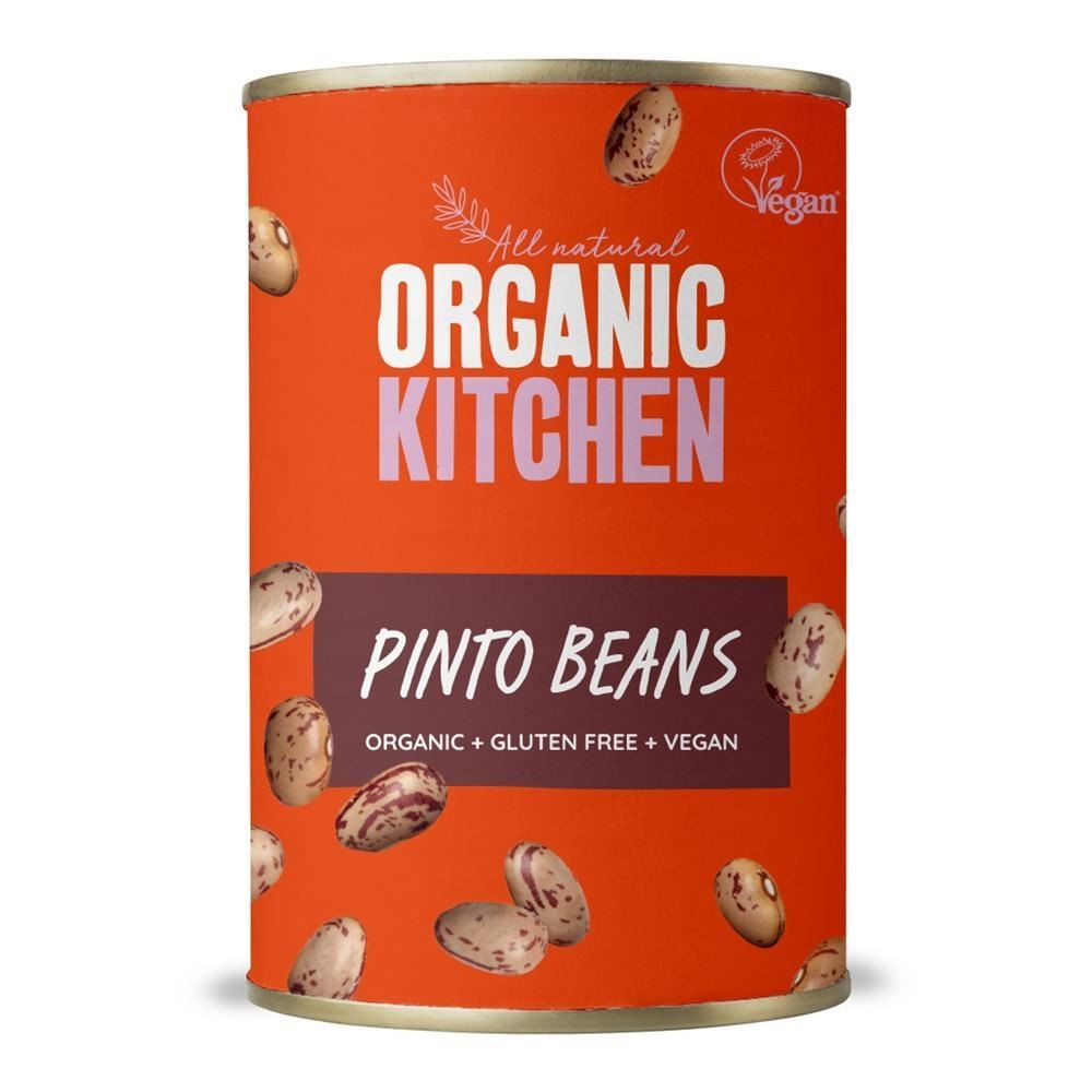 Organic Kitchen Organic Pinto Beans 400g - 2 Pack